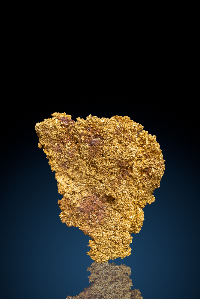 (image for) Unusual and Rare Crystallized Gold Nugget - Farncomb Hill, CO